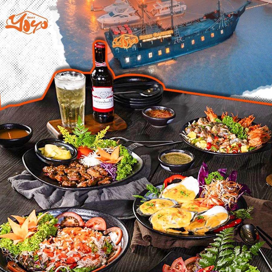 Menu nha hang yoyo boat, thuc don nha hang yoyo boat