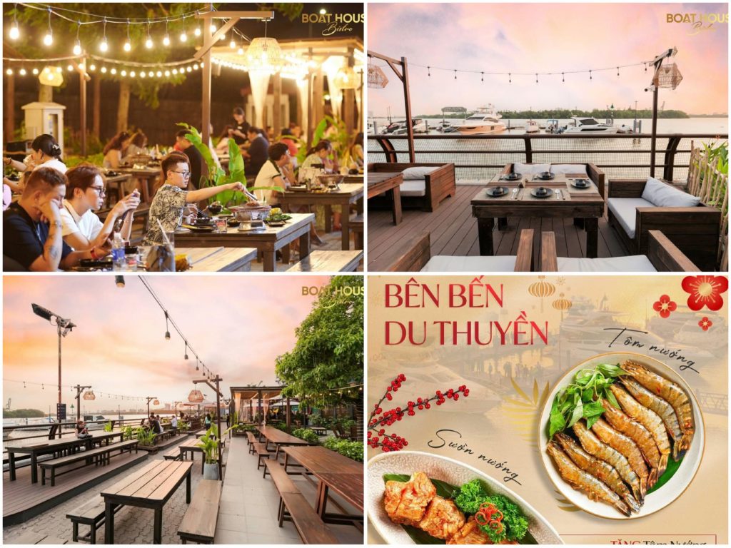 Boathouse, boat house, boathouse bistro, boat house bistro bình khánh, boat house quận 2, nhà hàng boat house, boat house bistro mai chí thọ, 