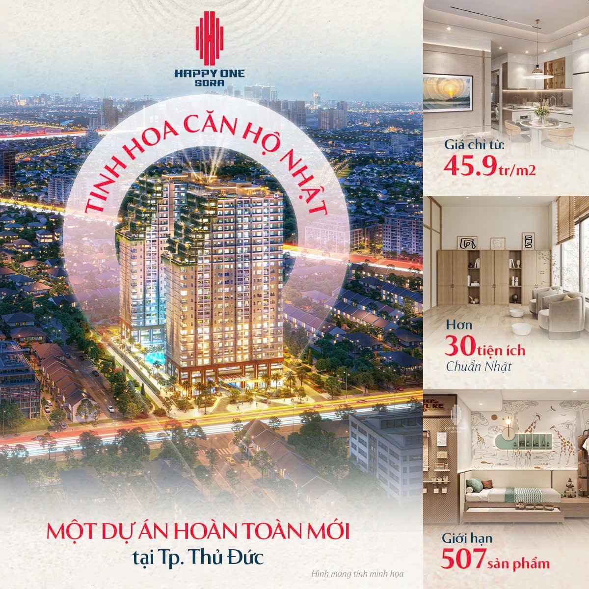 happy one sora, can ho happy one sora, happy one sora Thủ đức, happy one sora linh xuan, căn hộ happy one sora, dự án happy one sora, happy one sora van Xuân, Vi trí happy one sora, Tien ích happy one sora,