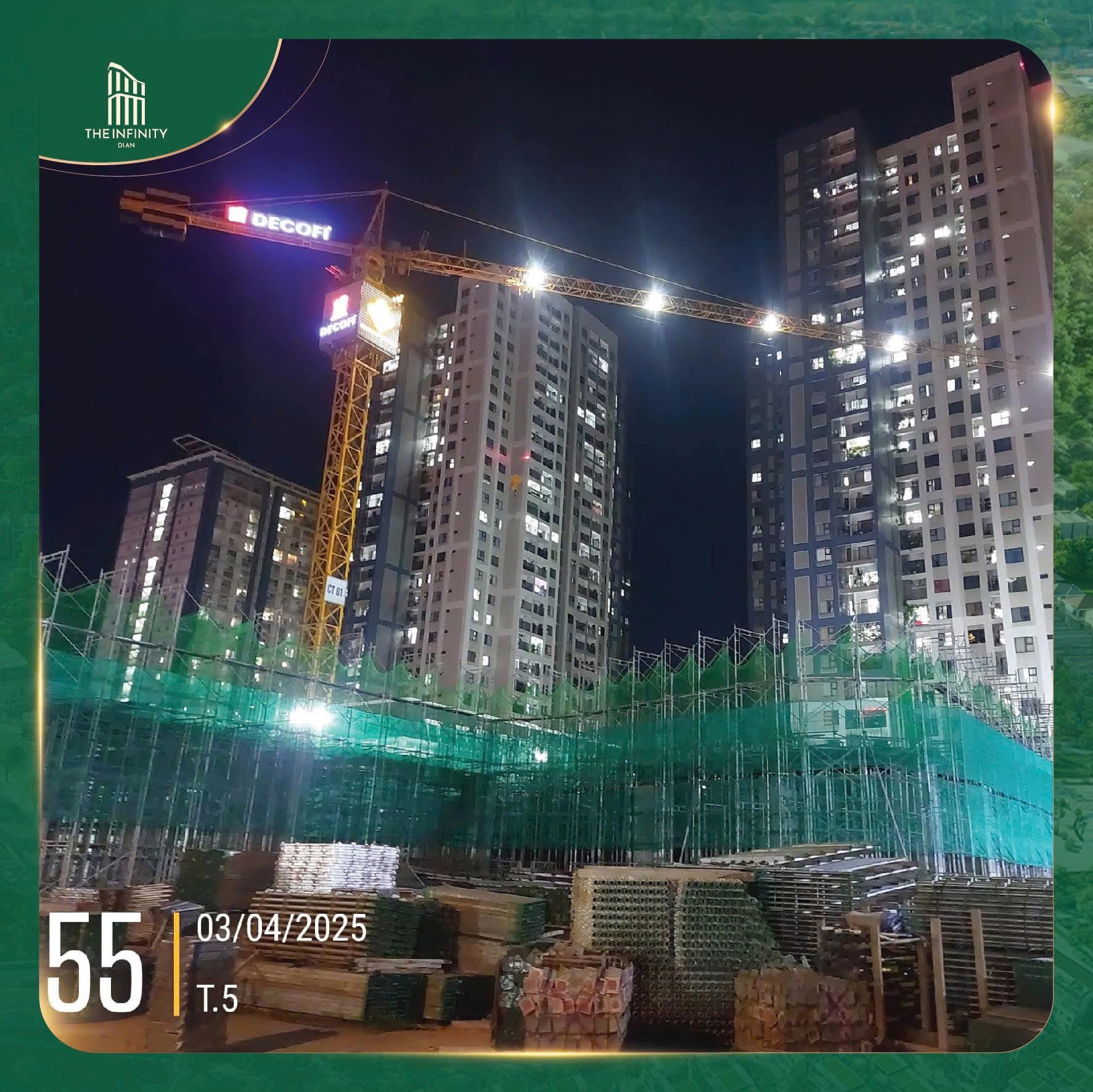 Tiến độ xây dựng the infinity dĩ an, The infinity, can ho The infinity, dự án The infinity, The infinity dĩ an, The infinity bình dương, căn hộ The infinity dĩ an,