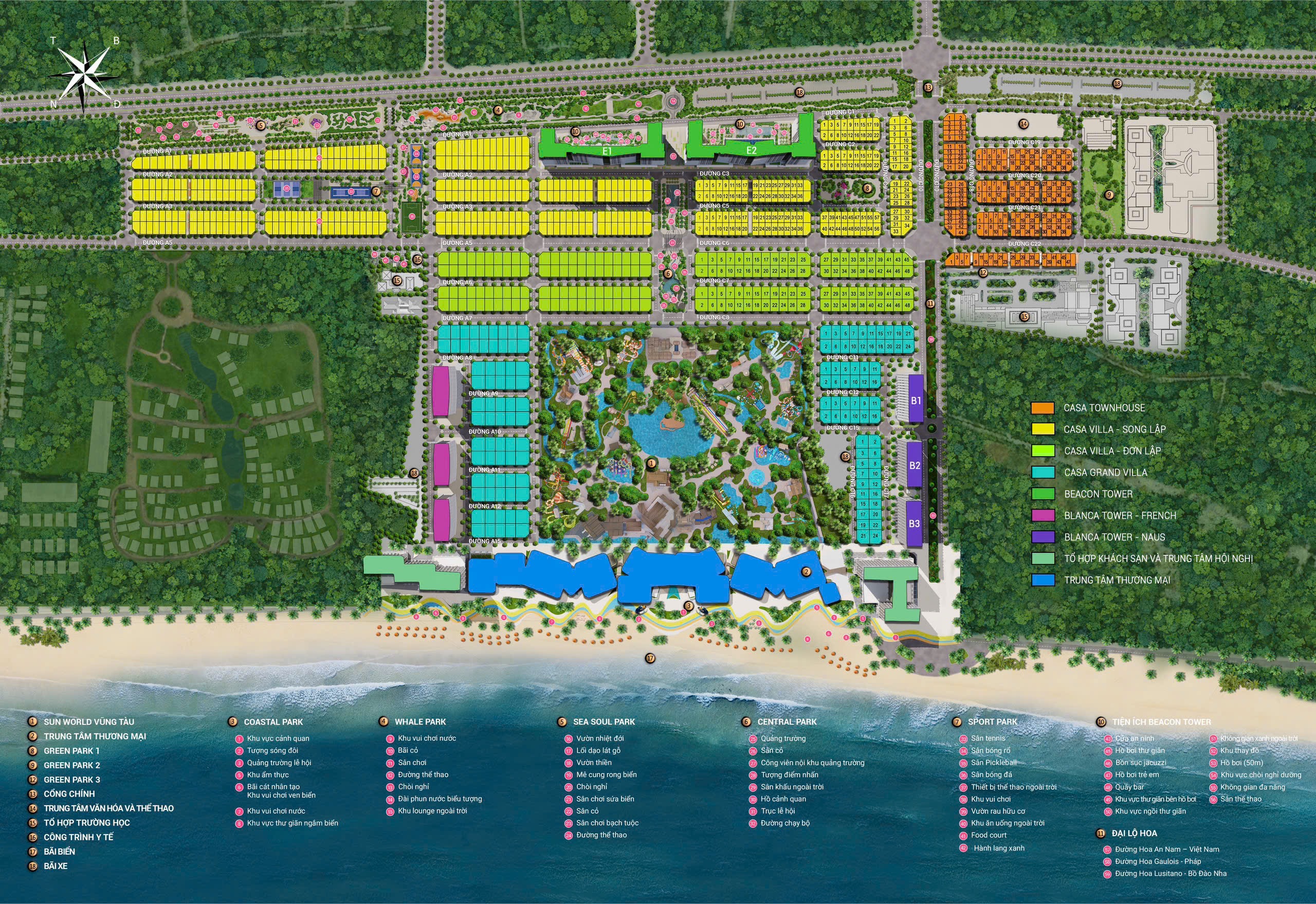 Blanca city, Blanca city Vũng tàu, Blanca city By sun group, Blanca city Sun group, dự án Blanca city, căn hộ Blanca city, nhà phố Blanca city Vũng tàu,